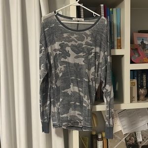 We the Free long camo shirt